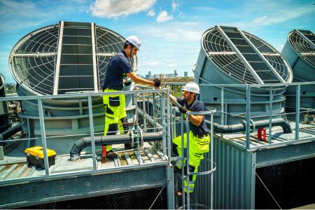 Cooling of industrial equipment