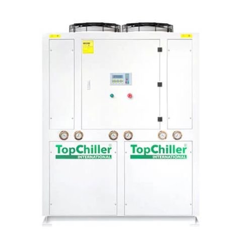Enfriadora de bajo consumo energético para la refrigeración de equipos y maquinaria.