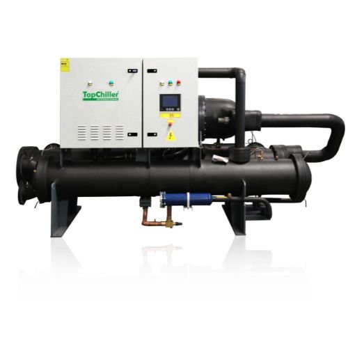 Máy làm lạnh trục vít ngập nước làm mát