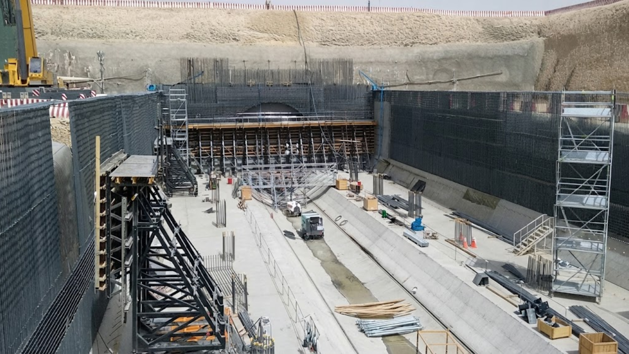 موقع بناء في الرياض، المملكة العربية السعودية