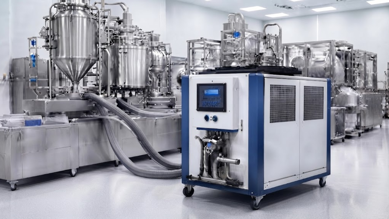Carga multiproceso de una fábrica farmacéutica estadounidense